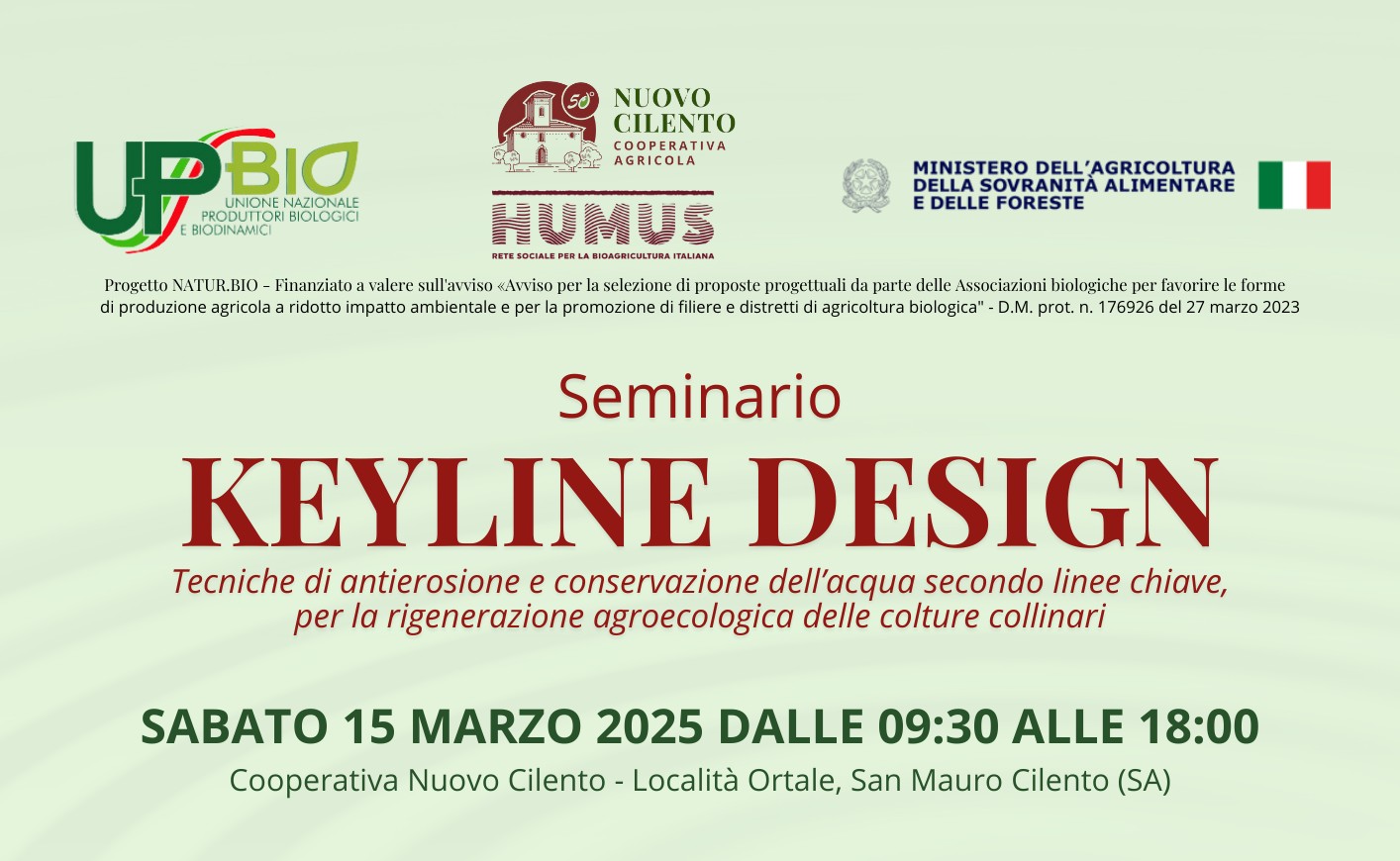 Programma seminario keyline cion Humberto Moro