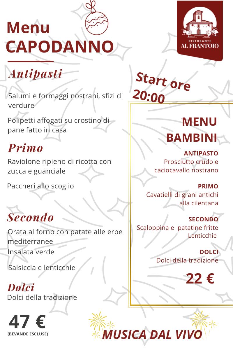 menu capodanno 2025 menu capodanno 2025