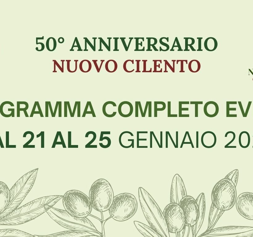 programma completo eventi 50 anniversario